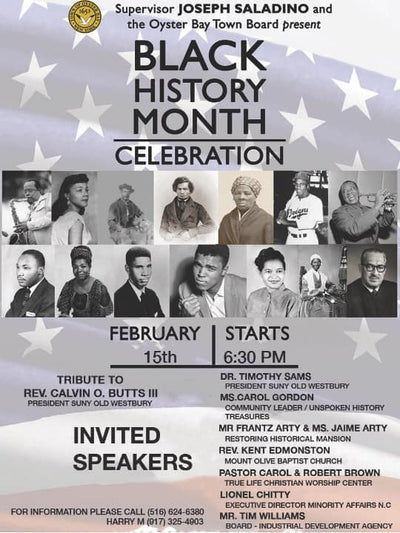 Frantz and I will be speaking at the Black History Celebration!