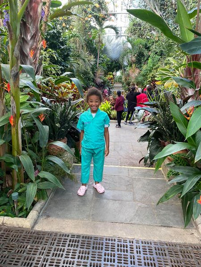 My daughter absolutely loves to look at all types of plants and flowers!