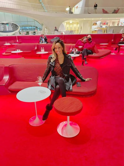 I attended an amazing party by the Preservation Long Island at Eero Saarinen’s TWA Flight center at JFK airport.